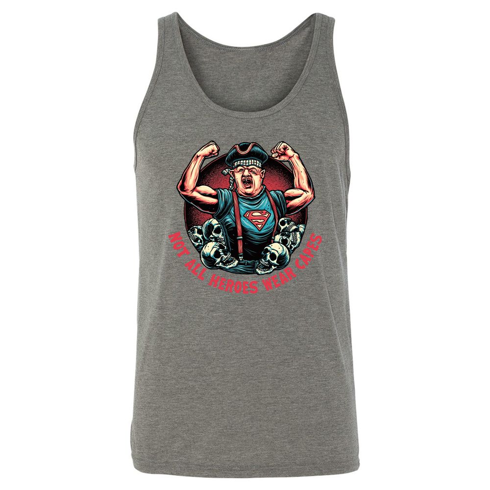 Unisex Jersey Tank - HK3JFYX9 - Grey Triblend - 8