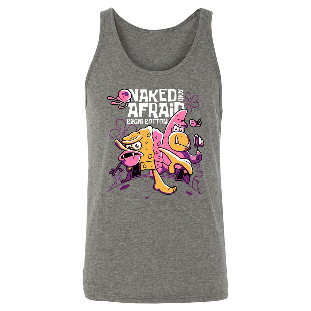 Unisex Jersey Tank - M9YU7ANJ - Grey Triblend - 8