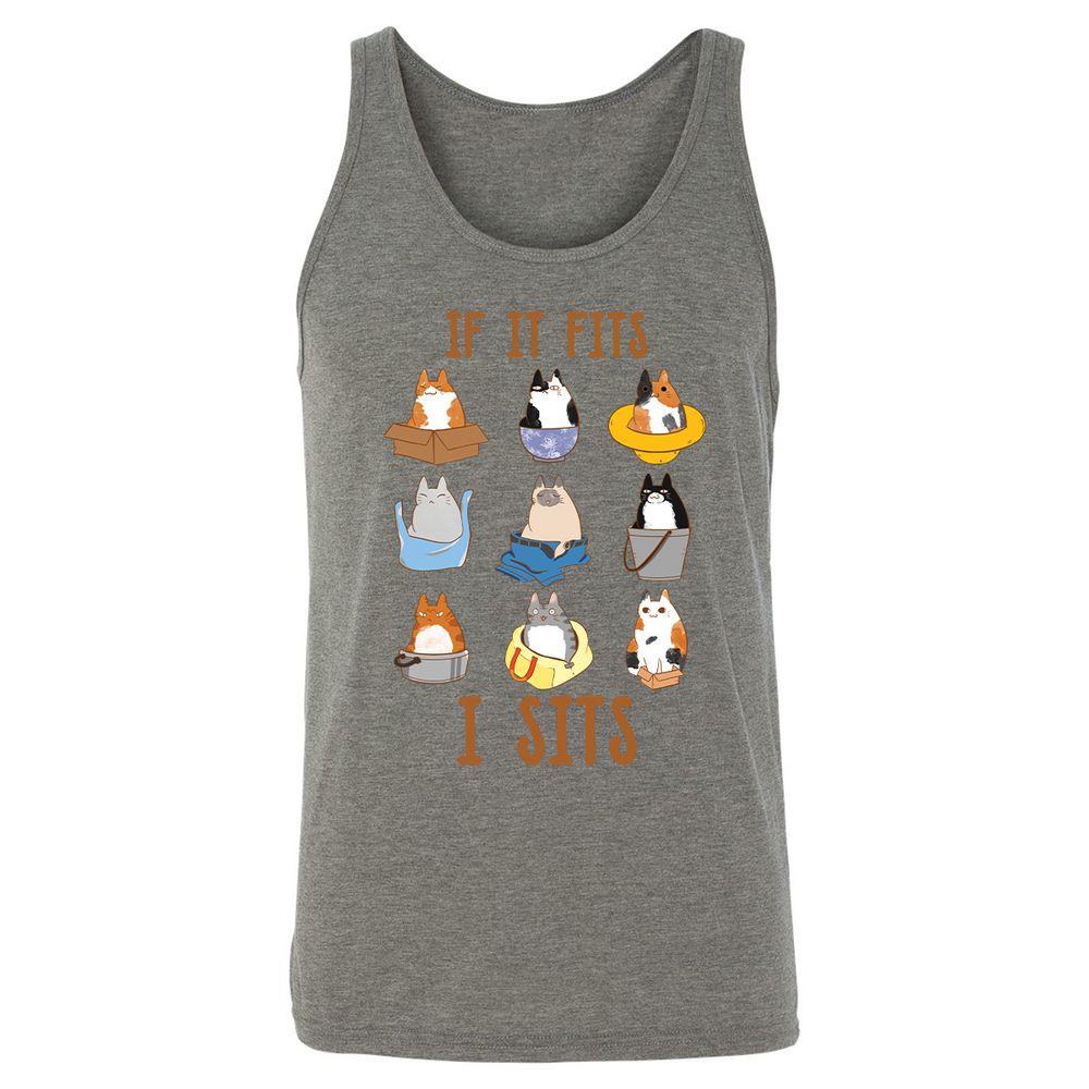 Unisex Jersey Tank - TGAKYNN6 - Grey Triblend - 8