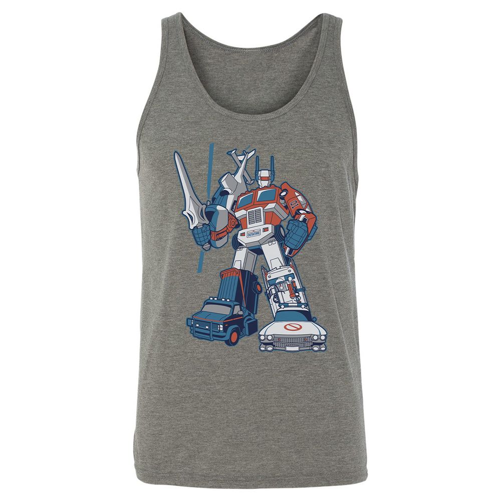 Unisex Jersey Tank - 7L2G6285 - Grey Triblend - 8