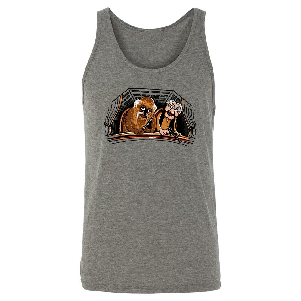 Unisex Jersey Tank - 4MDMRGFX - Grey Triblend - 8
