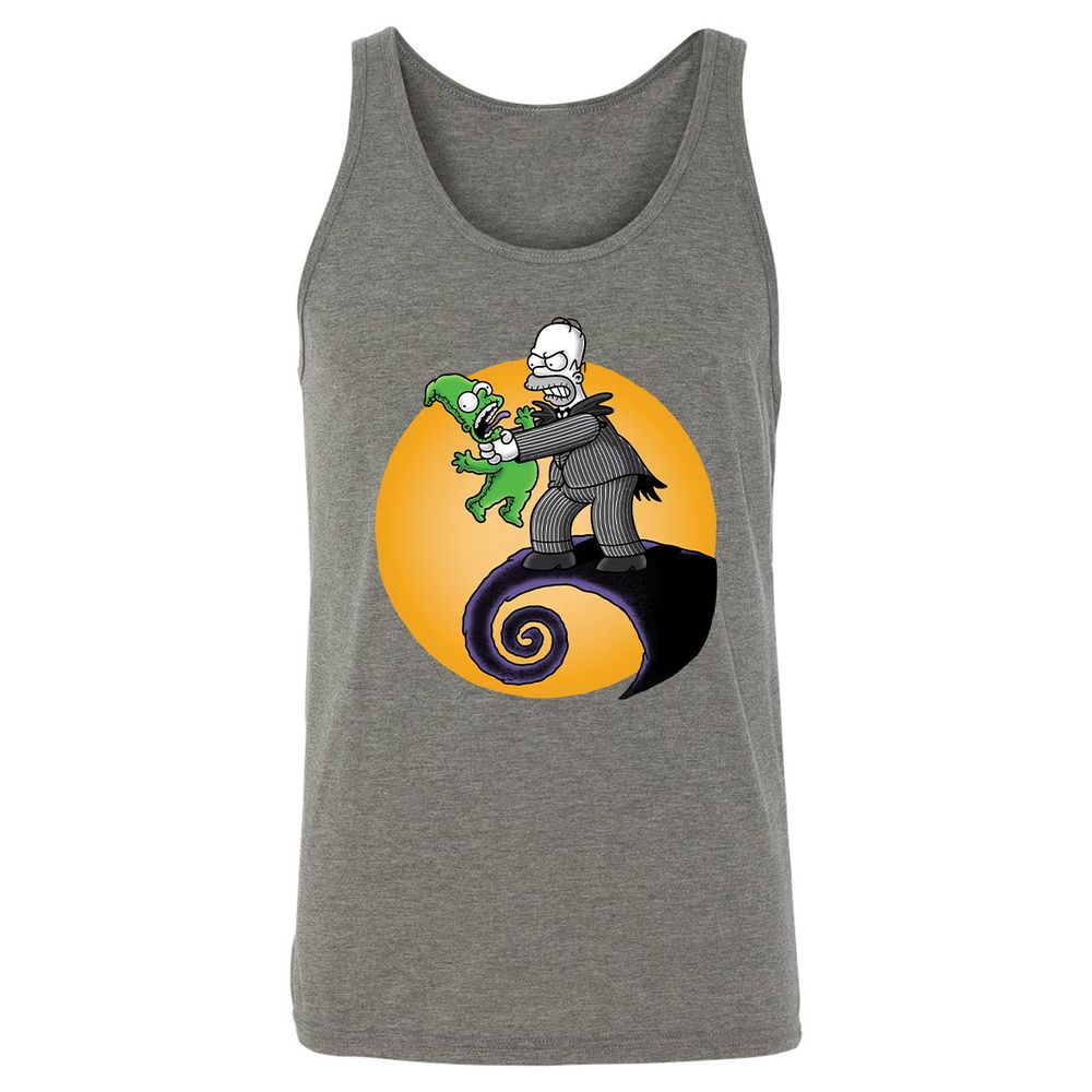 Unisex Jersey Tank - H2Y8BSZL - Grey Triblend - 8