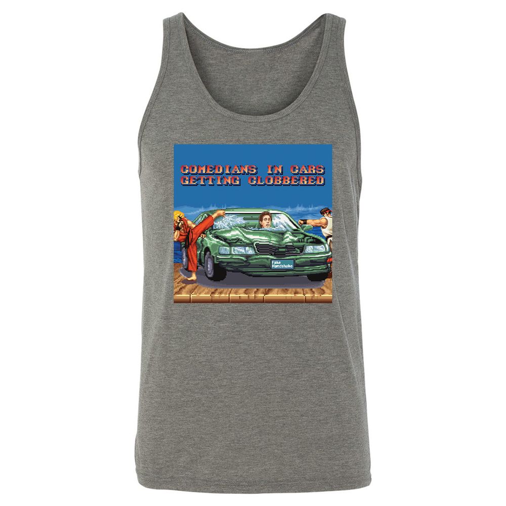 Unisex Jersey Tank - RRBKKYK9 - Grey Triblend - 8