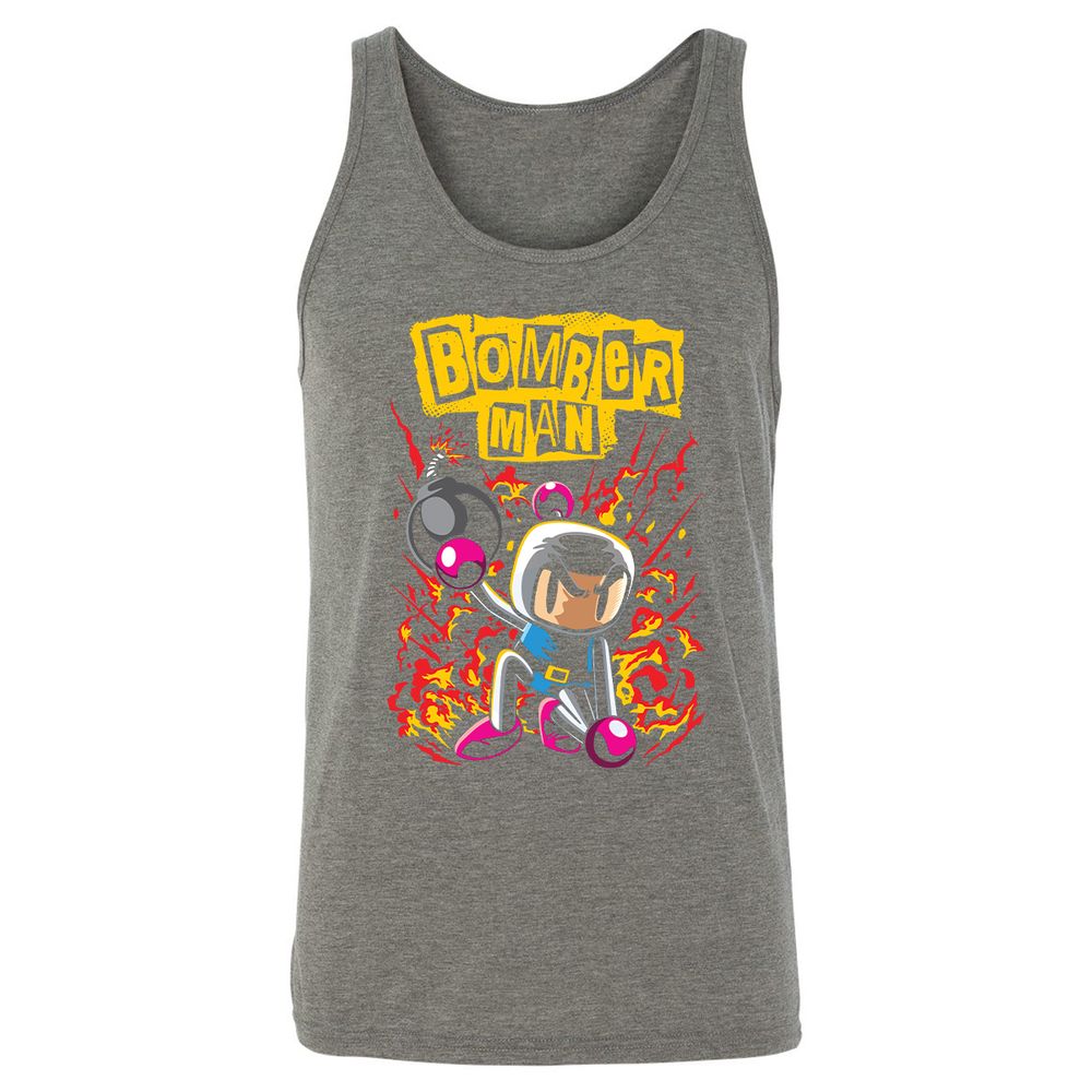 Unisex Jersey Tank - SLP543L5 - Grey Triblend - 8