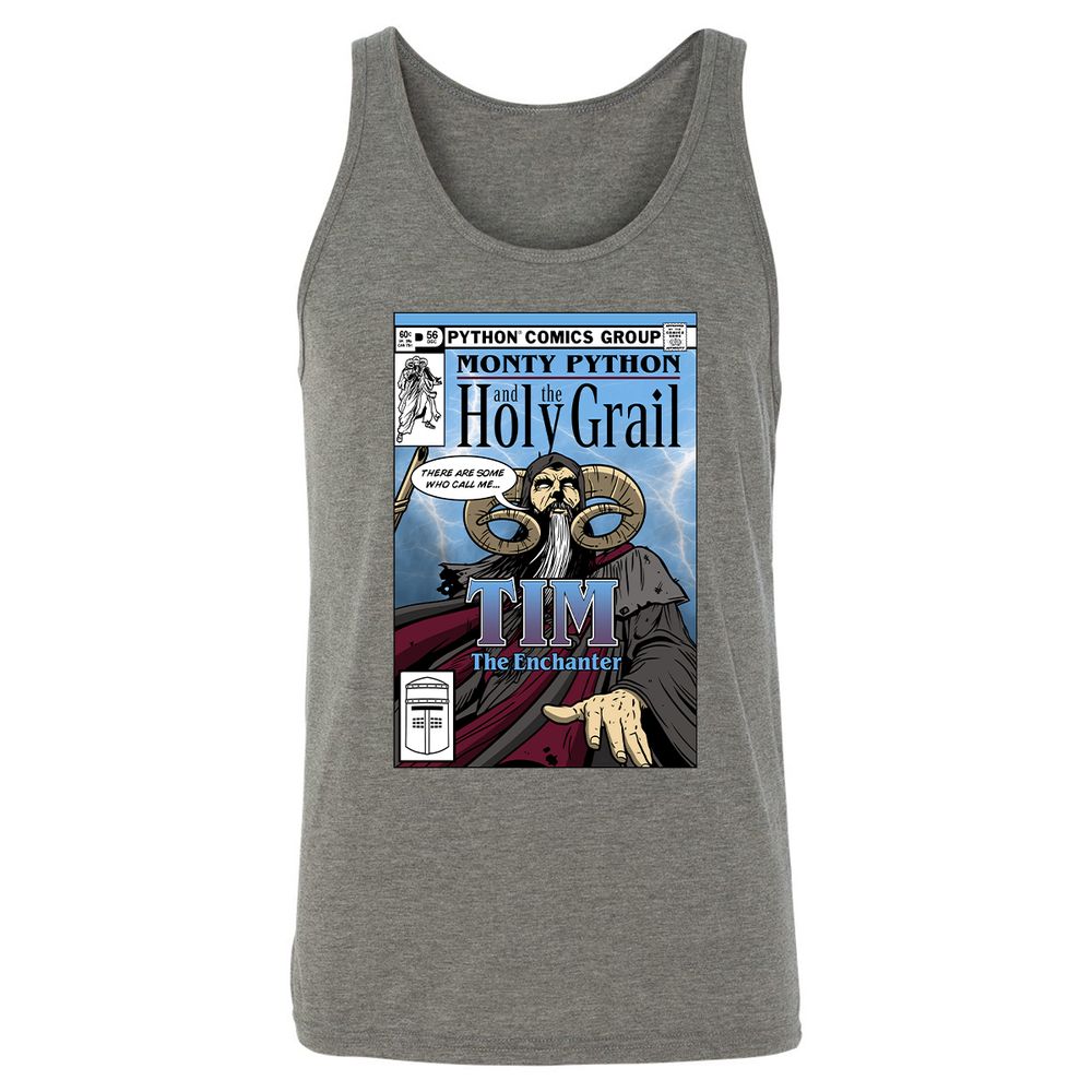 Unisex Jersey Tank - GP1U5YU9 - Grey Triblend - 8