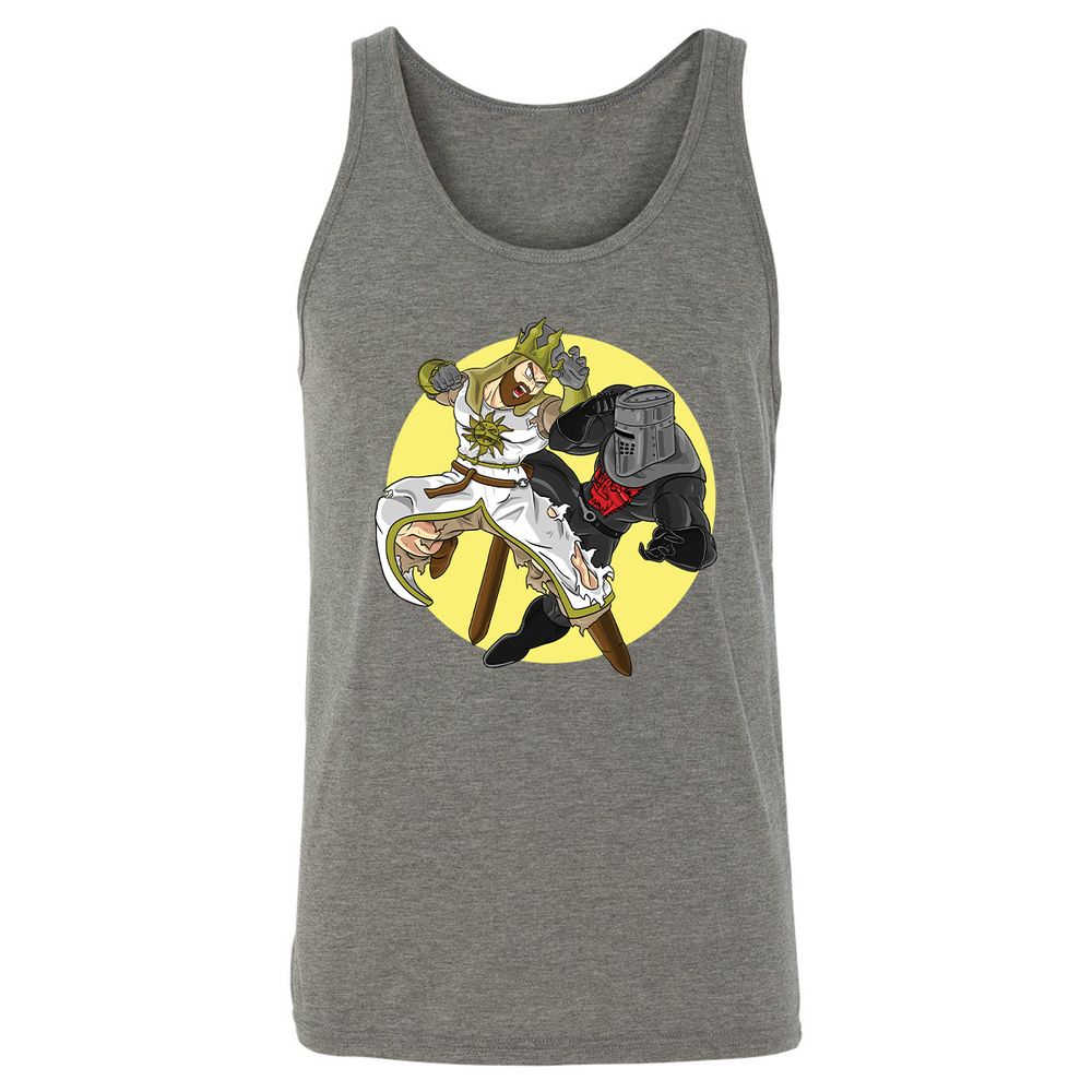 Unisex Jersey Tank - B89M5STR - Grey Triblend - 8