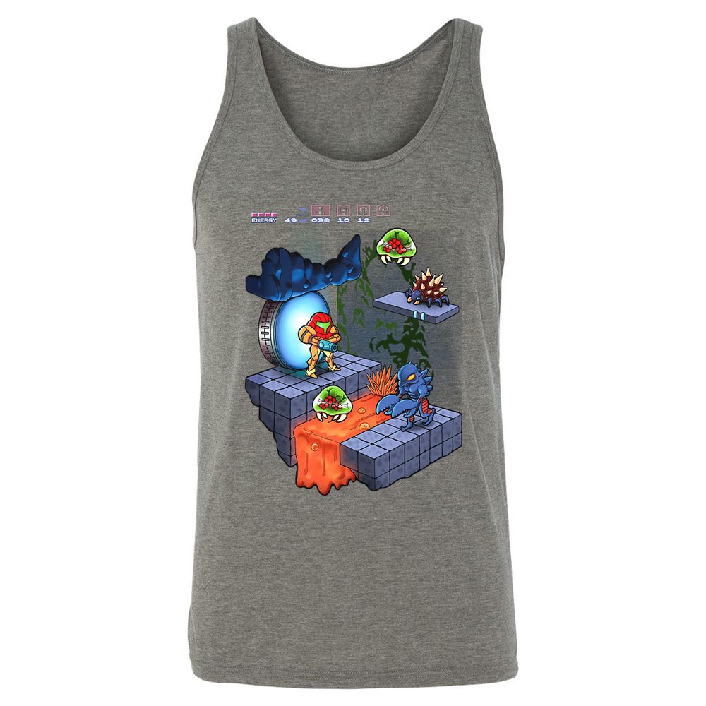 Unisex Jersey Tank - KAZ9WR86 - Grey Triblend - 8