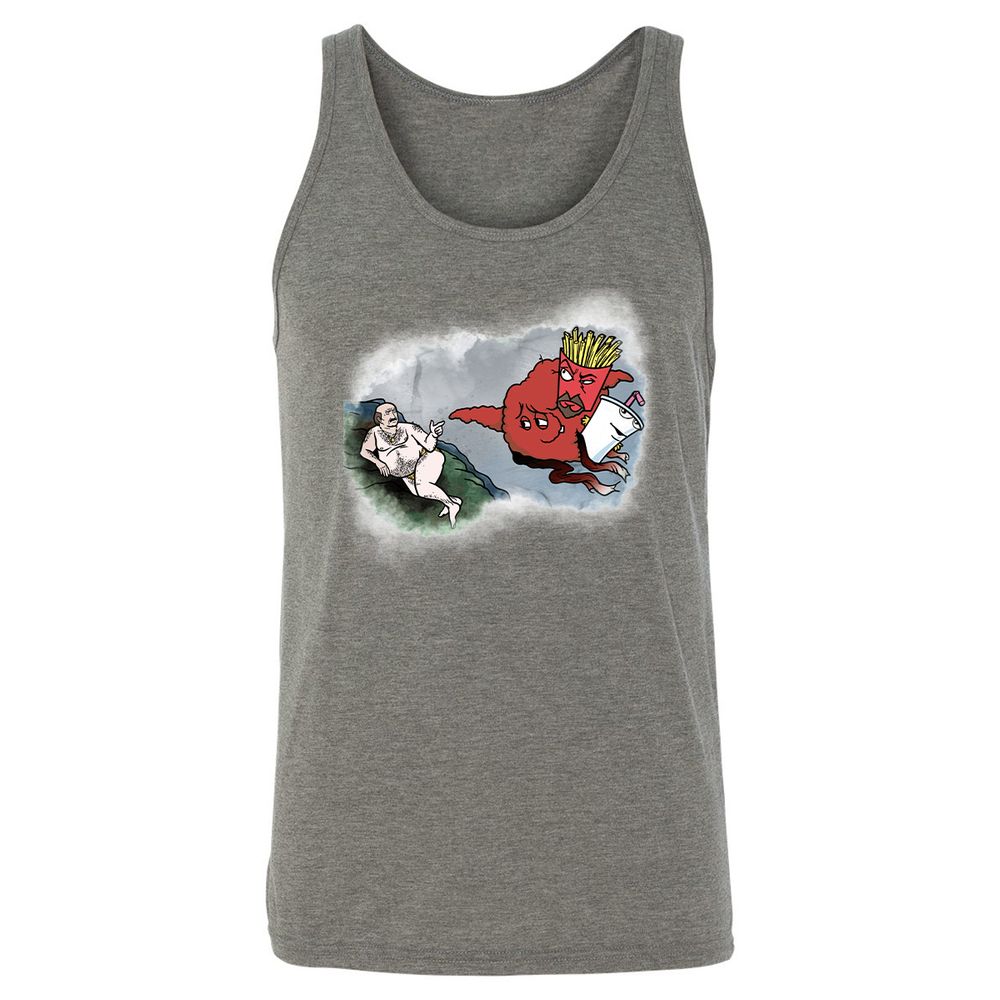 Unisex Jersey Tank - 1AA5NXE9 - Grey Triblend - 8