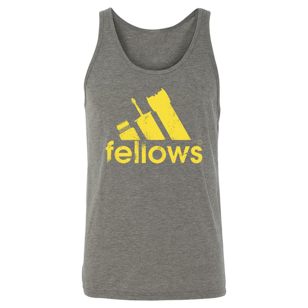 Unisex Jersey Tank - 473N7VG7 - Grey Triblend - 8