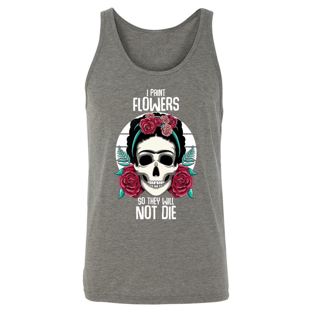 Unisex Jersey Tank - 5KYWAKR4 - Grey Triblend - 8