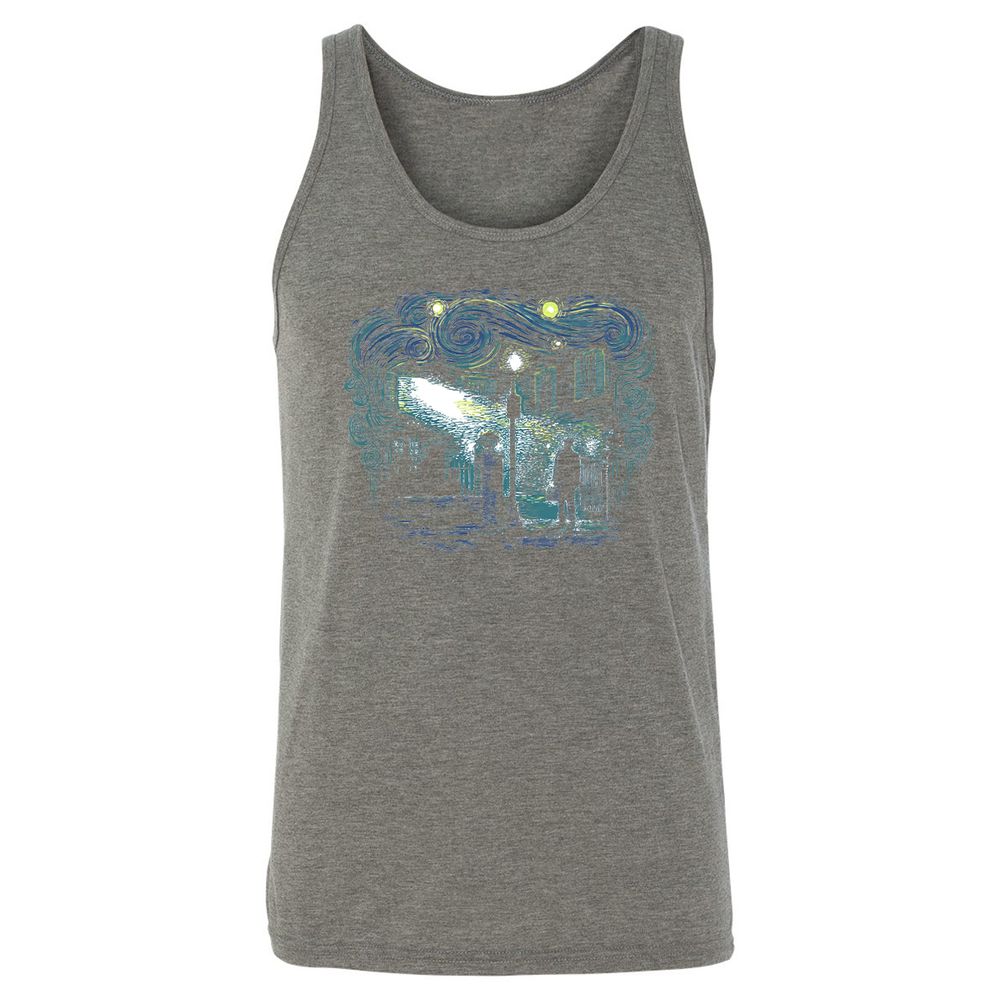Unisex Jersey Tank - QQMZKX25 - Grey Triblend - 8