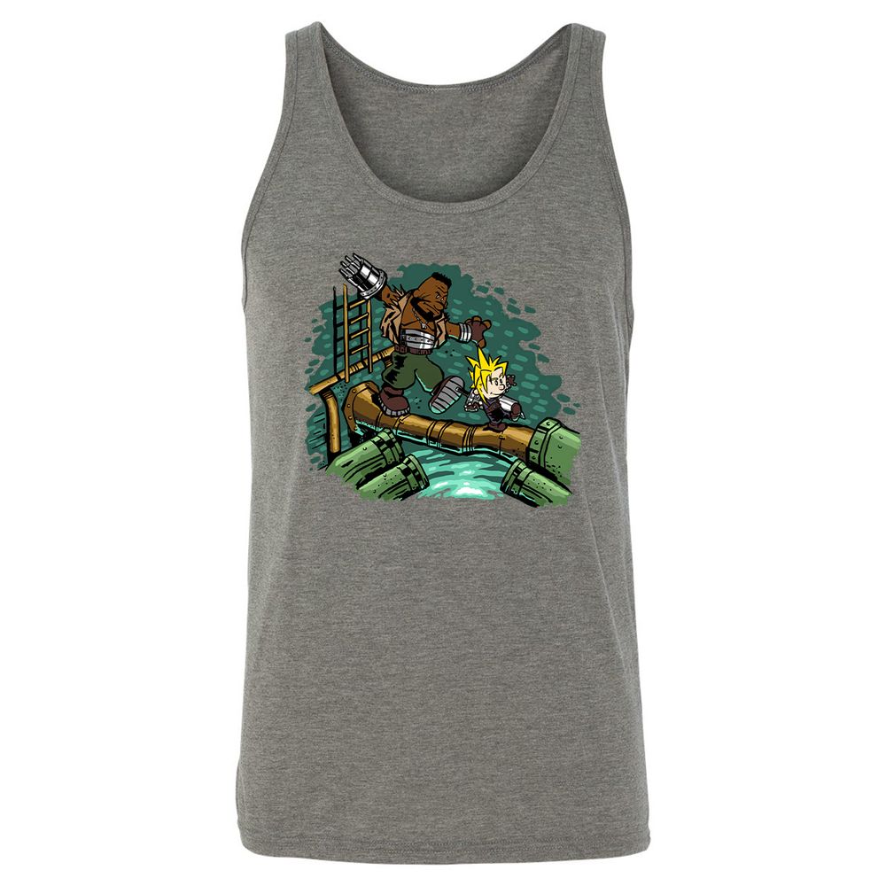 Unisex Jersey Tank - 25R73XMF - Grey Triblend - 8