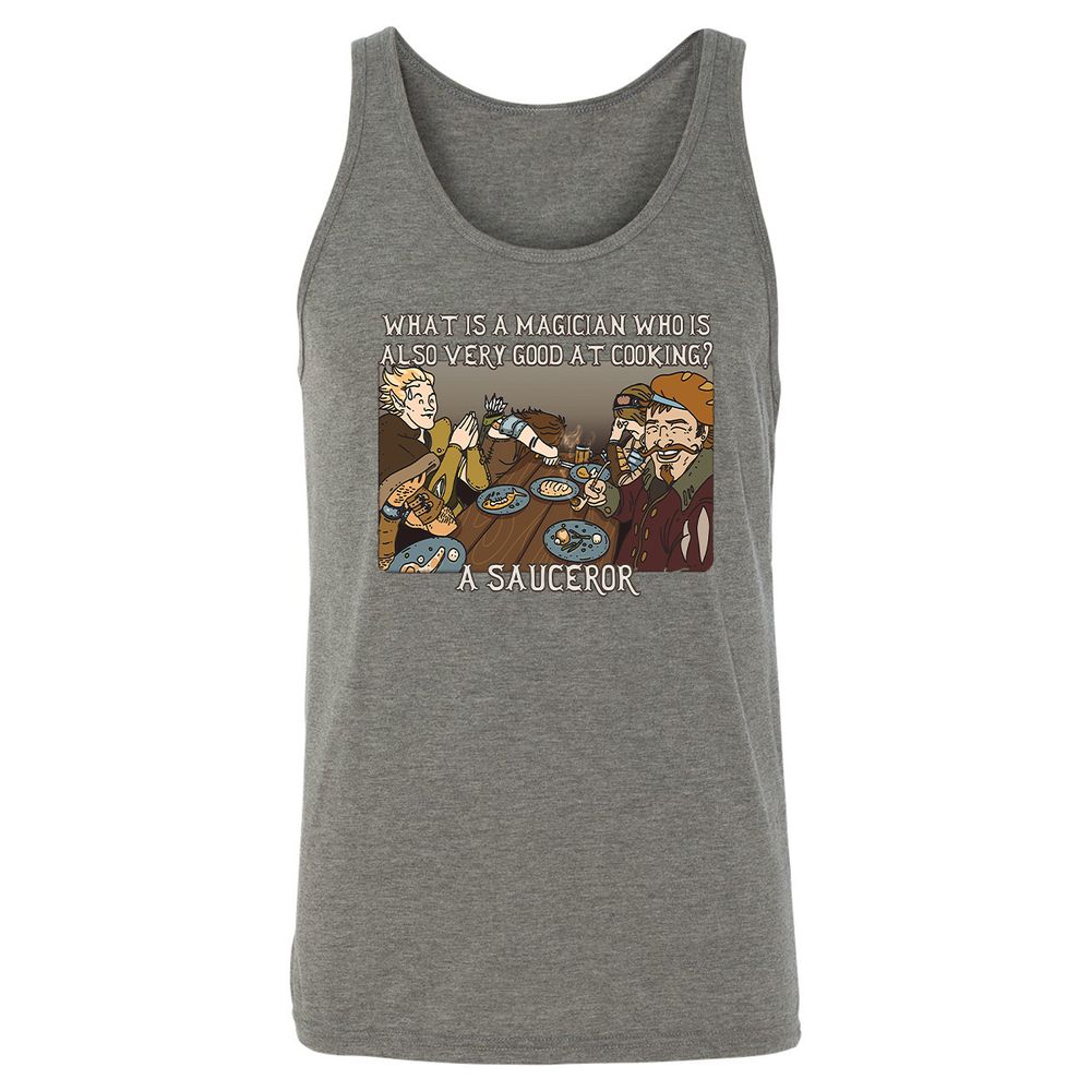 Unisex Jersey Tank - A66XQZ3X - Grey Triblend - 8