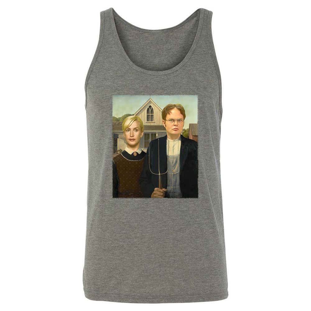 Unisex Jersey Tank - 6UR99CPL - Grey Triblend - 8