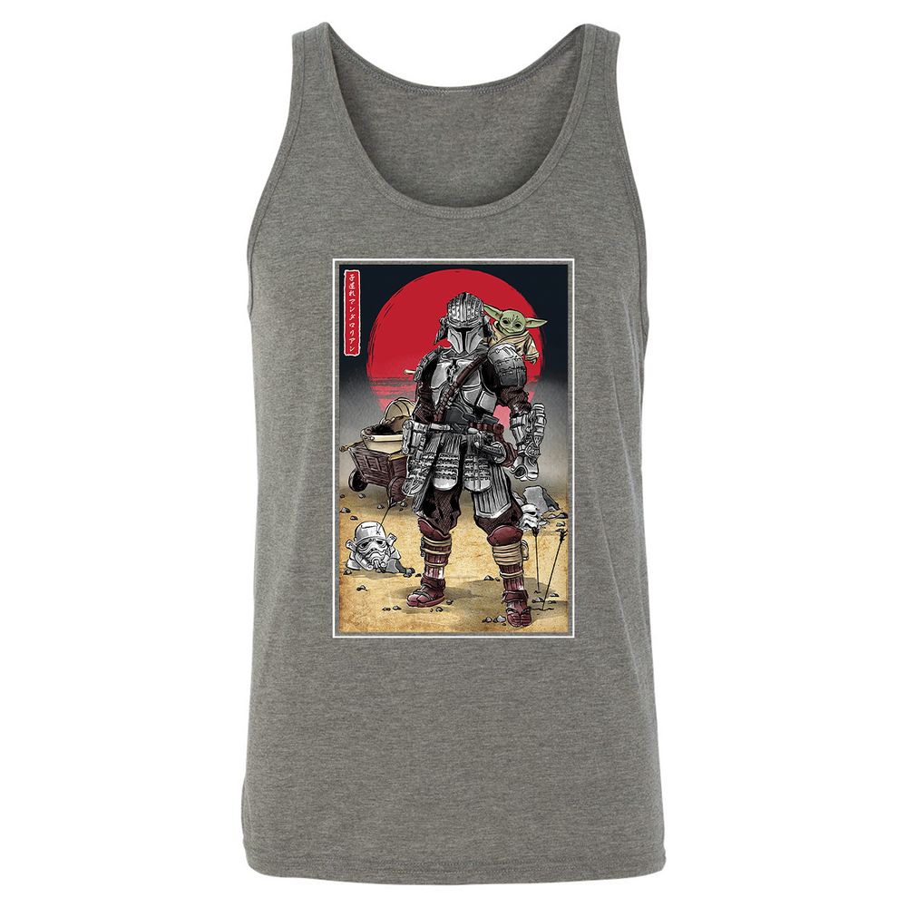 Unisex Jersey Tank - ESKJKZQR - Grey Triblend - 8