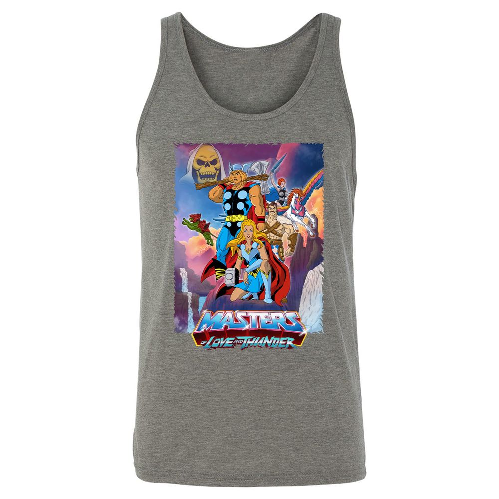 Unisex Jersey Tank - 1D37X3FM - Grey Triblend - 8