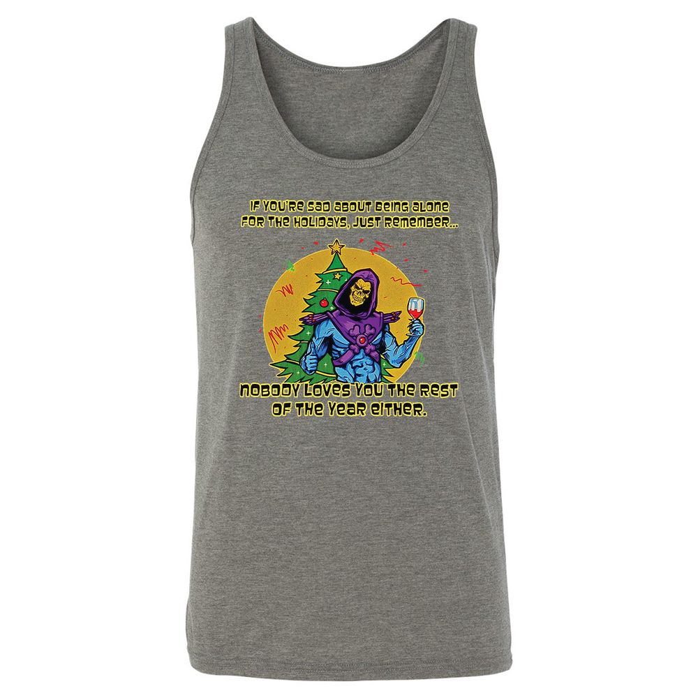 Unisex Jersey Tank - LYSXP7LQ - Grey Triblend - 8