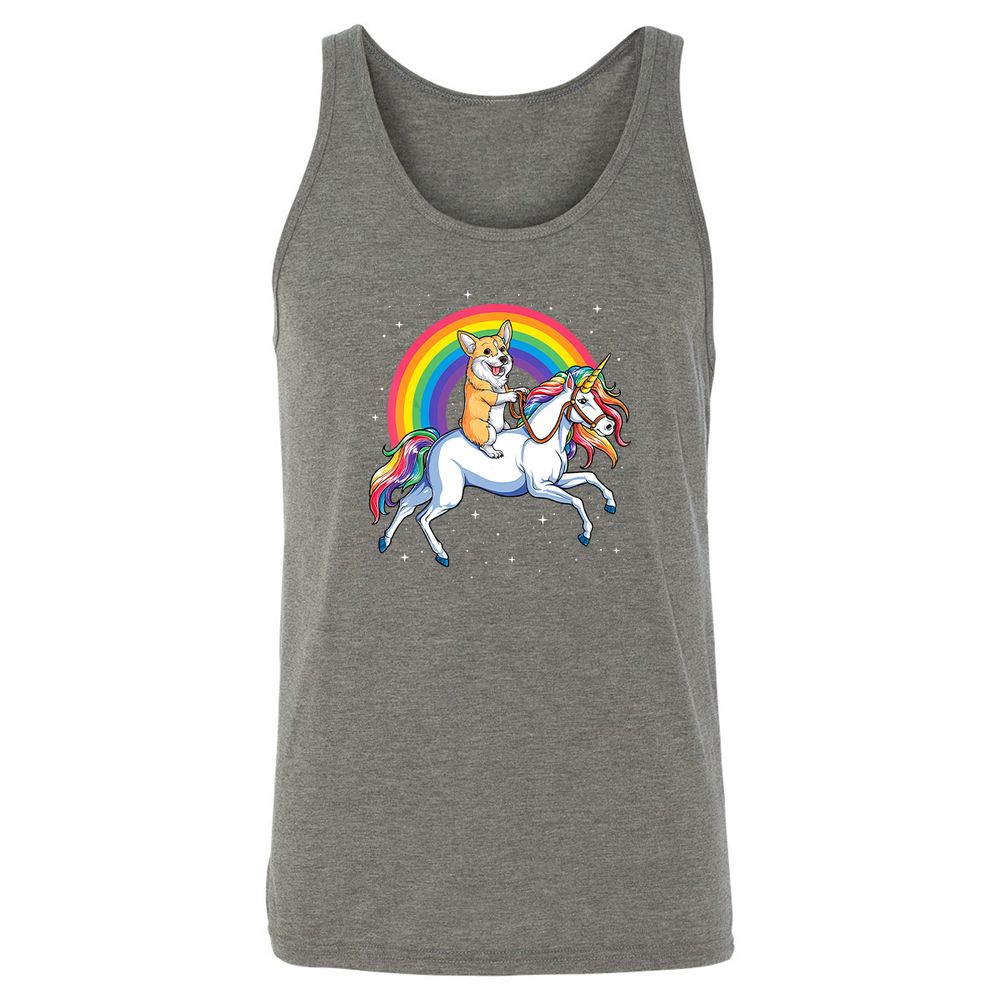 Unisex Jersey Tank - TJVU2TA5 - Grey Triblend - 8