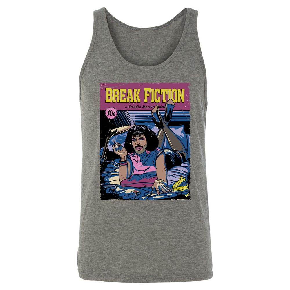 Unisex Jersey Tank - BCV6GG95 - Grey Triblend - 8