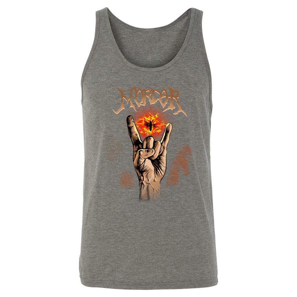 Unisex Jersey Tank - JELUCLHN - Grey Triblend - 8