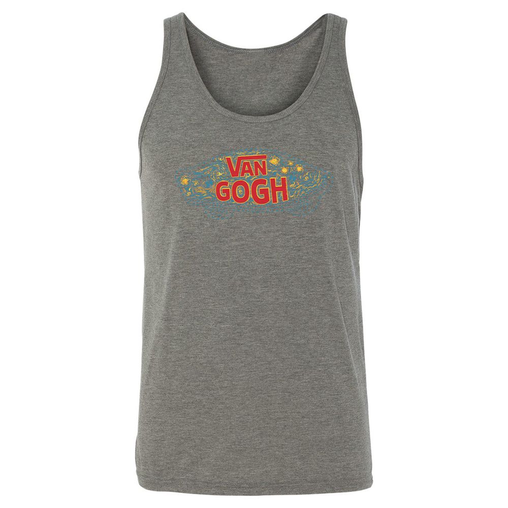 Unisex Jersey Tank - SYX4NXFF - Grey Triblend - 8