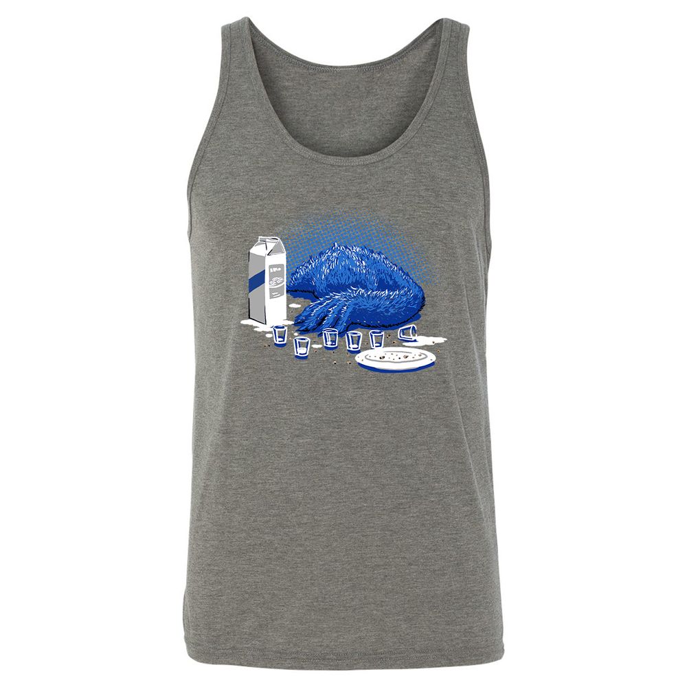 Unisex Jersey Tank - Q2FDCZ5G - Grey Triblend - 8