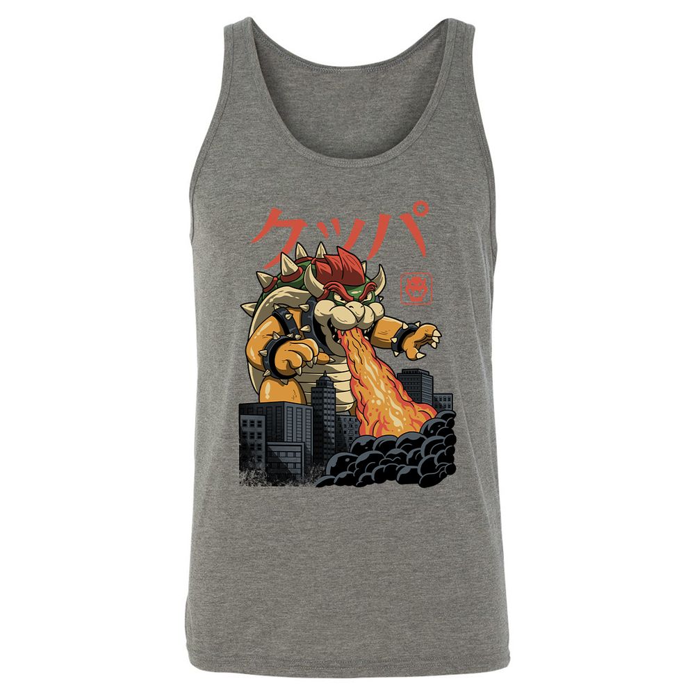 Unisex Jersey Tank - 4AB7GC44 - Grey Triblend - 8