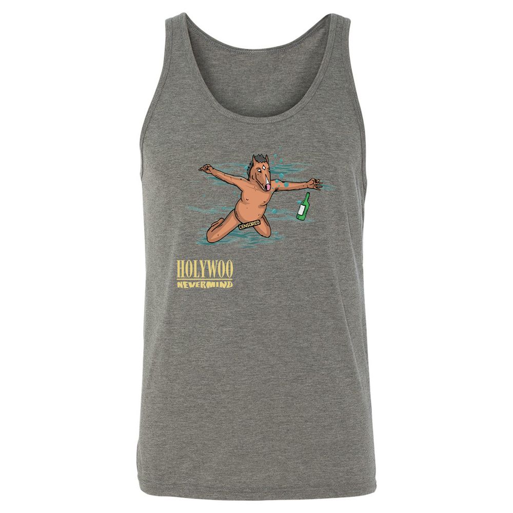 Unisex Jersey Tank - T5Y54WUD - Grey Triblend - 8