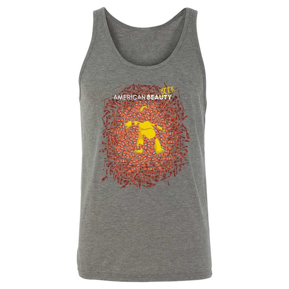 Unisex Jersey Tank - XZHJ3AFG - Grey Triblend - 8