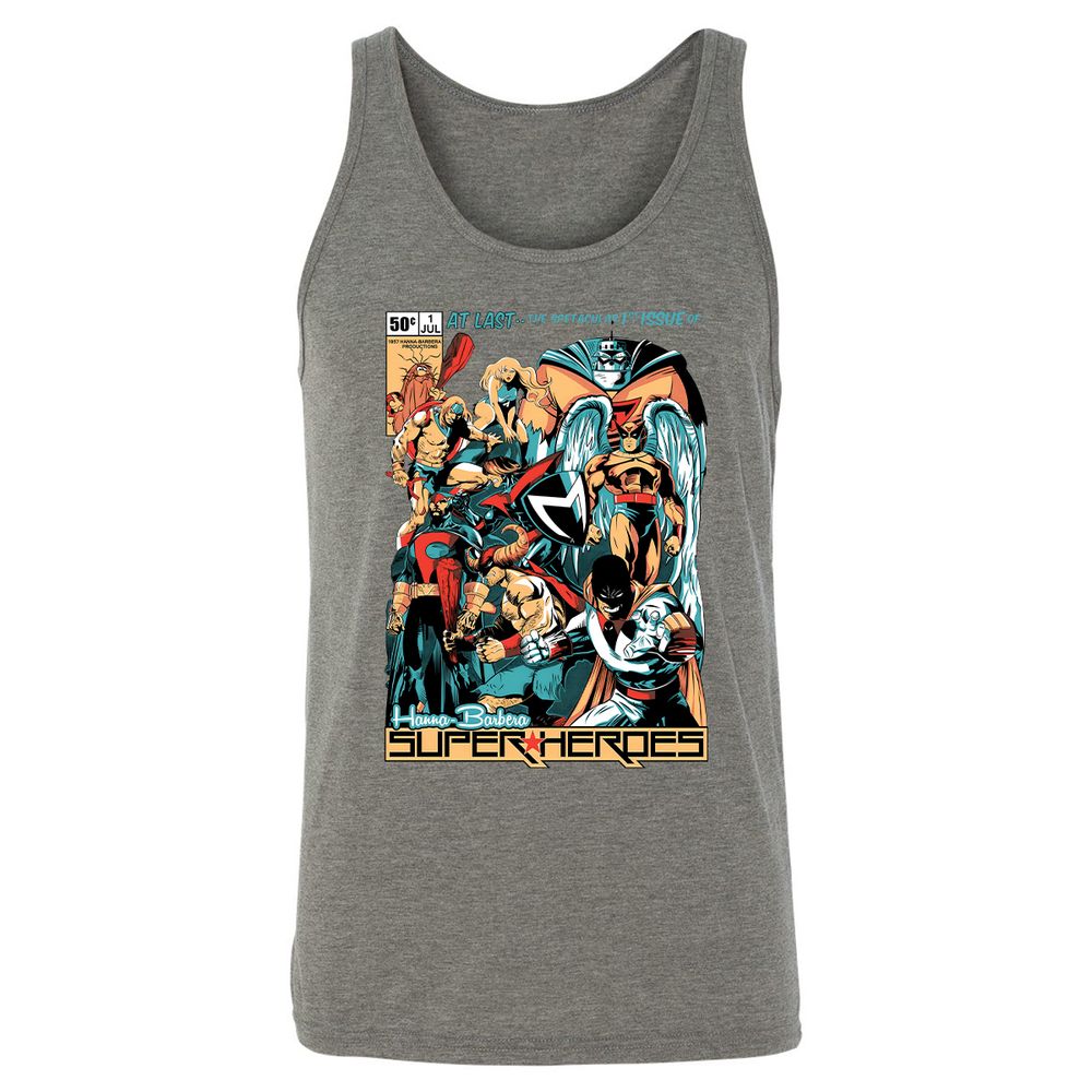 Unisex Jersey Tank - GC8RNG61 - Grey Triblend - 8
