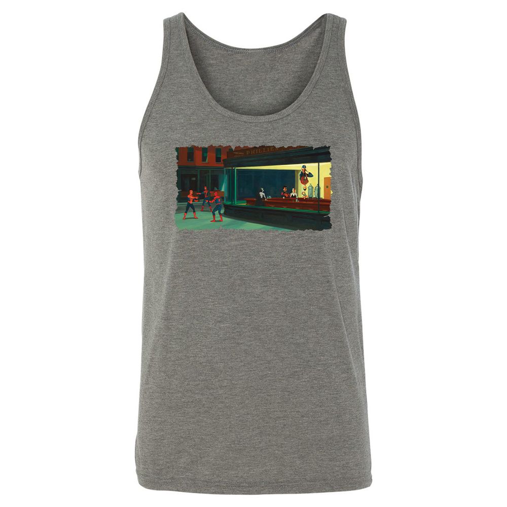 Unisex Jersey Tank - 9VDY7TYQ - Grey Triblend - 8