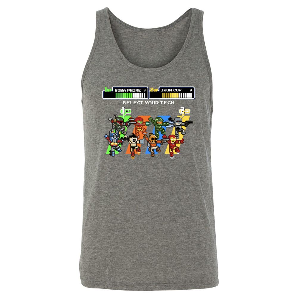 Unisex Jersey Tank - N78LZNKG - Grey Triblend - 8