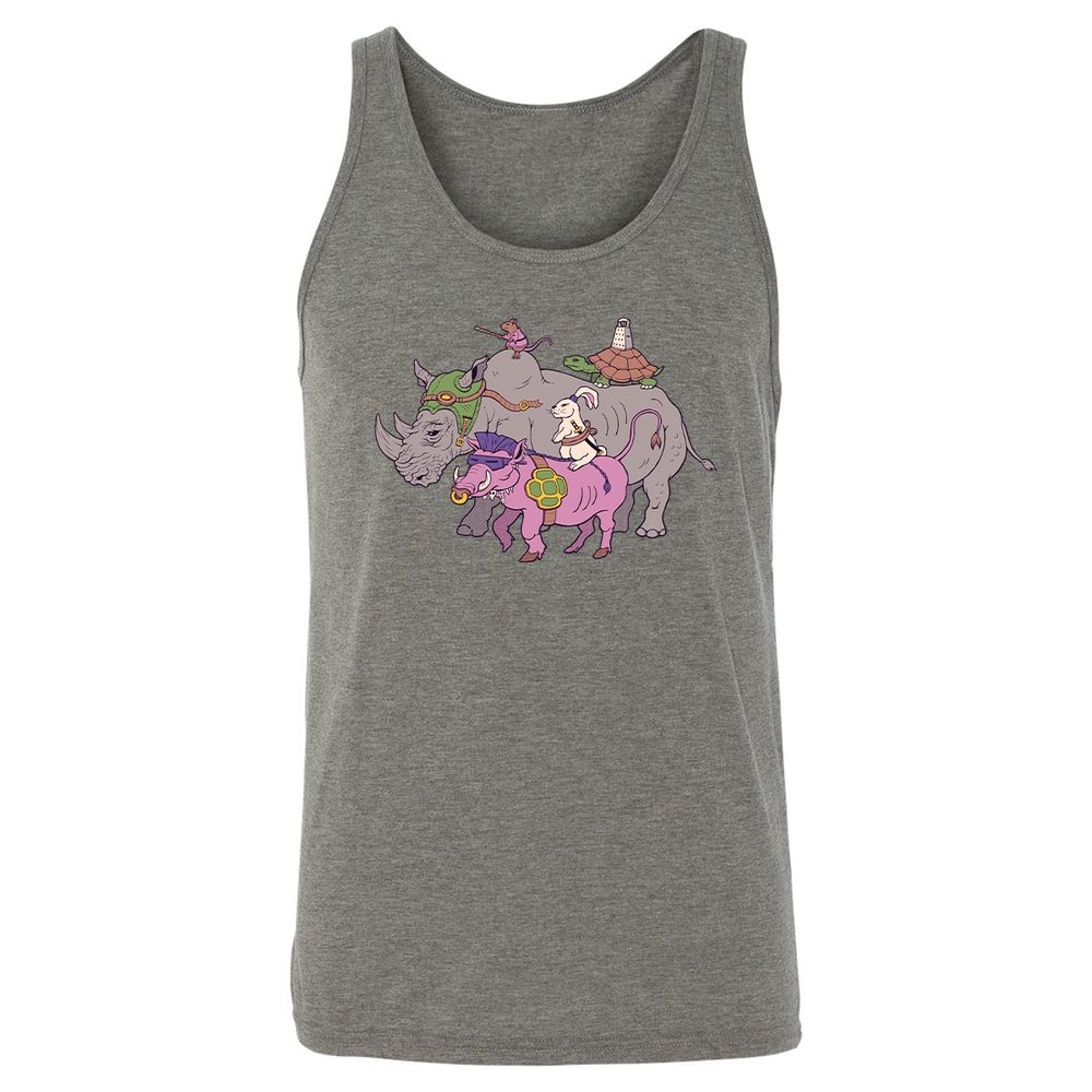 Unisex Jersey Tank - CAWAZ2N2 - Grey Triblend - 8