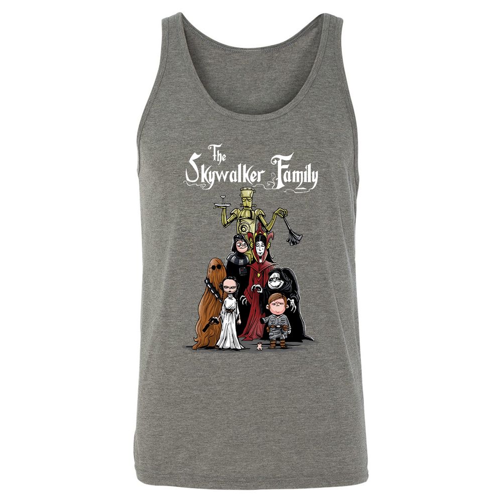 Unisex Jersey Tank - ZXUGA3RM - Grey Triblend - 8