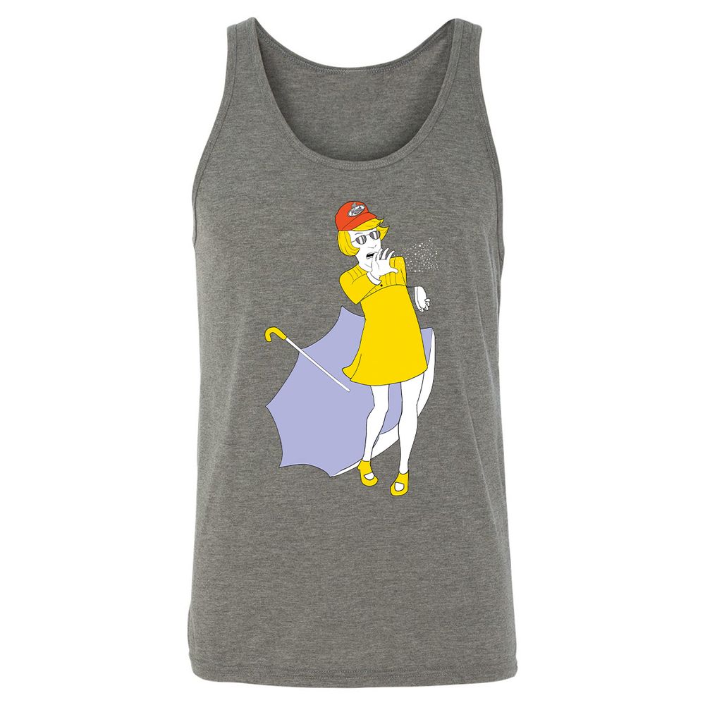 Unisex Jersey Tank - 62Q5DFKJ - Grey Triblend - 8