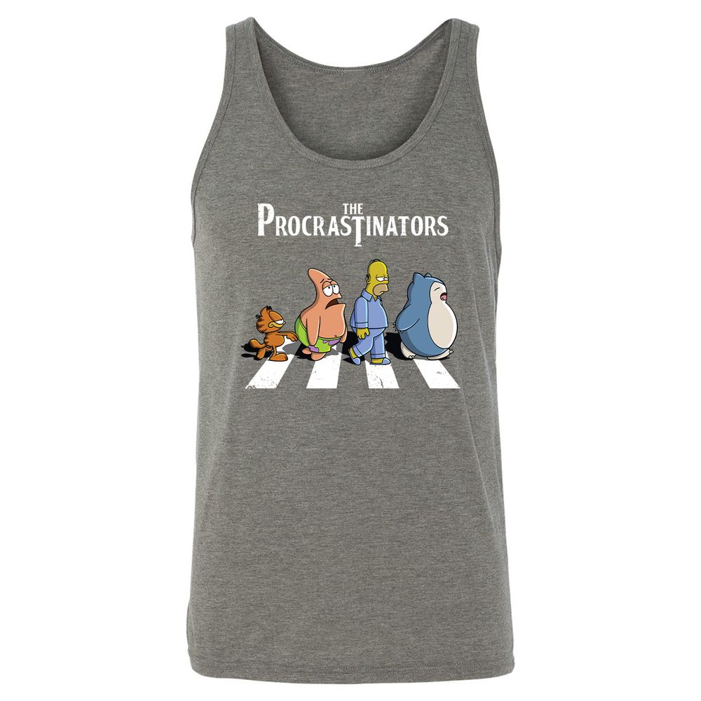 Unisex Jersey Tank - LGNVCYY8 - Grey Triblend - 8