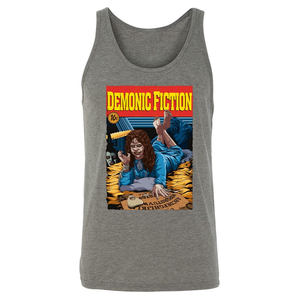 Unisex Jersey Tank - QJEK3HCN - Grey Triblend - 8