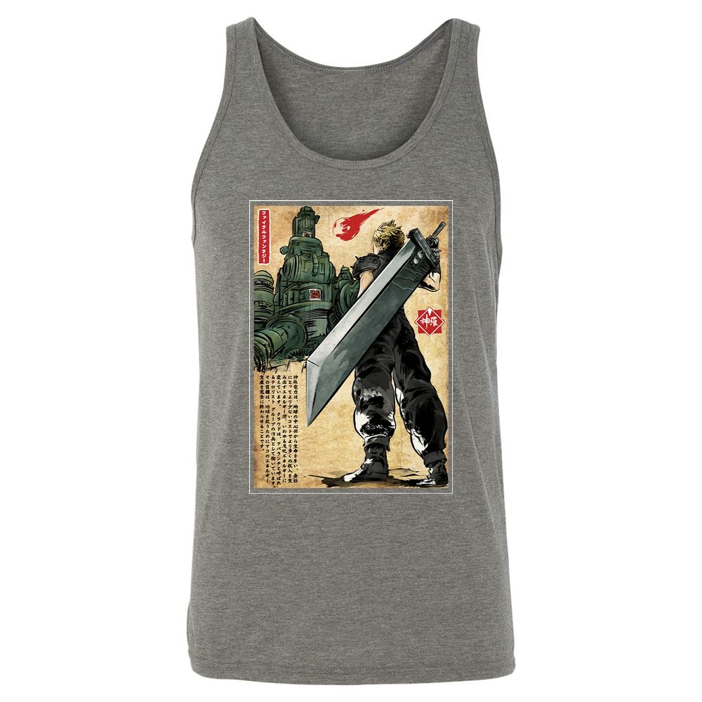 Unisex Jersey Tank - 5HZH82DJ - Grey Triblend - 8
