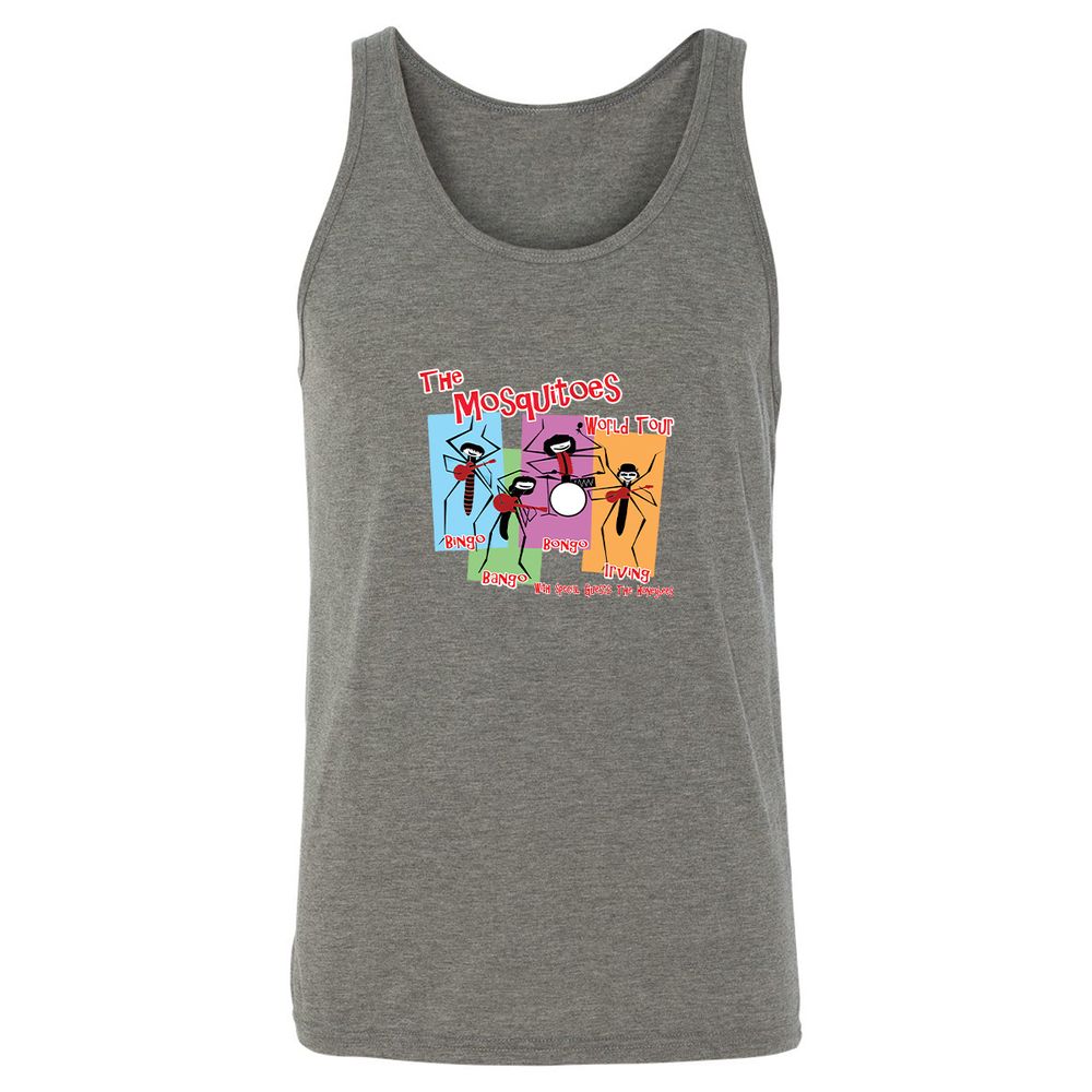 Unisex Jersey Tank - JAMSYBNU - Grey Triblend - 8