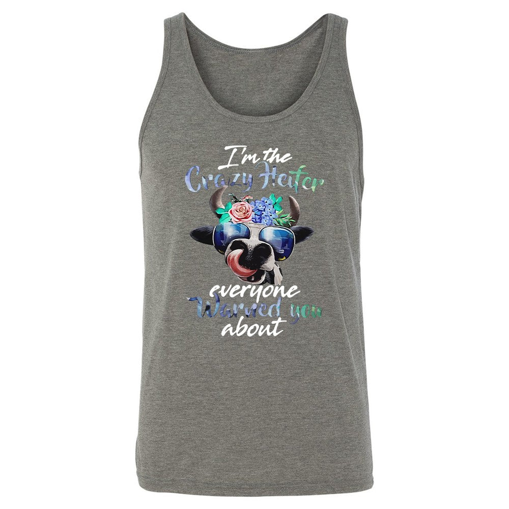 Unisex Jersey Tank - YECR38EH - Grey Triblend - 8