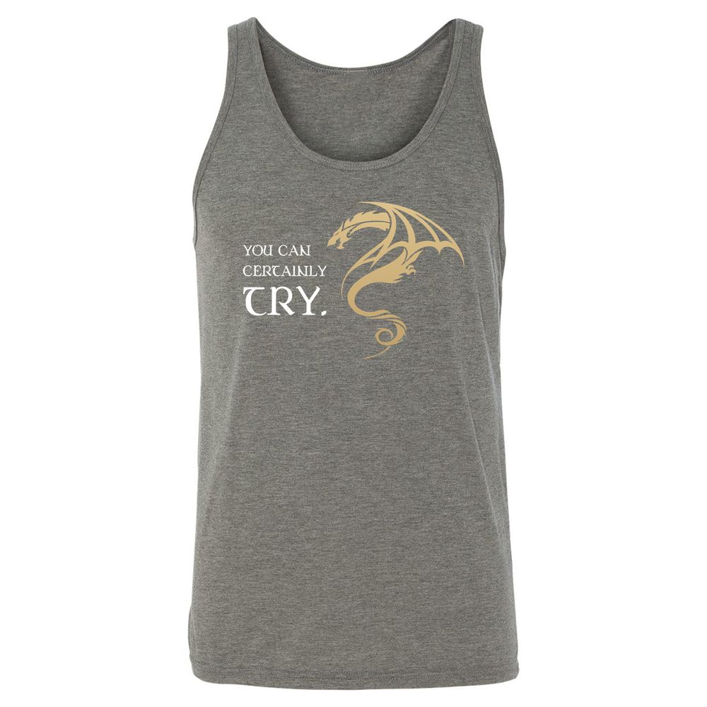 Unisex Jersey Tank - 2U8ELEDA - Grey Triblend - 8