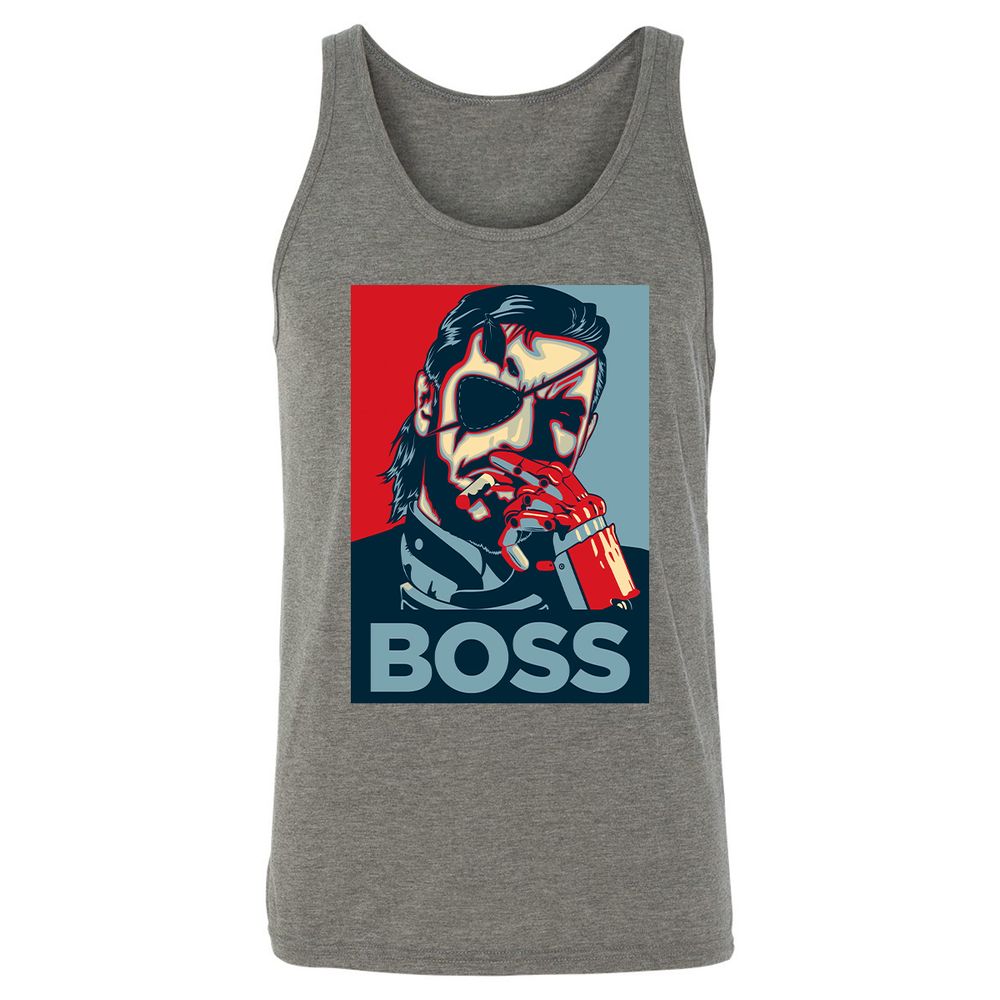 Unisex Jersey Tank - 9P4TKD4Z - Grey Triblend - 8