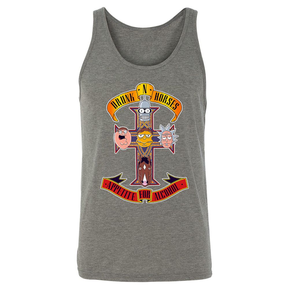 Unisex Jersey Tank - 3A3B1Z2U - Grey Triblend - 8