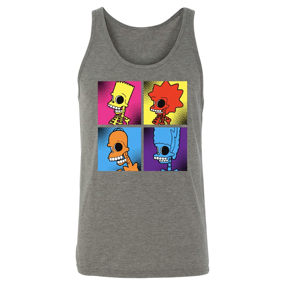 Unisex Jersey Tank - 9JT7C9ZV - Grey Triblend - 8