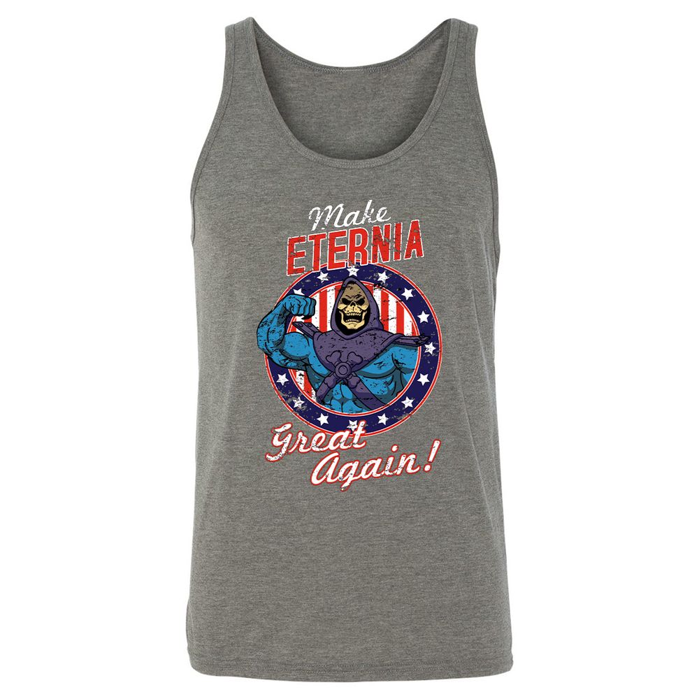 Unisex Jersey Tank - ZDGC2FJ5 - Grey Triblend - 8