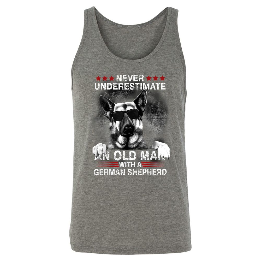 Unisex Jersey Tank - MG8LD7Z2 - Grey Triblend - 8