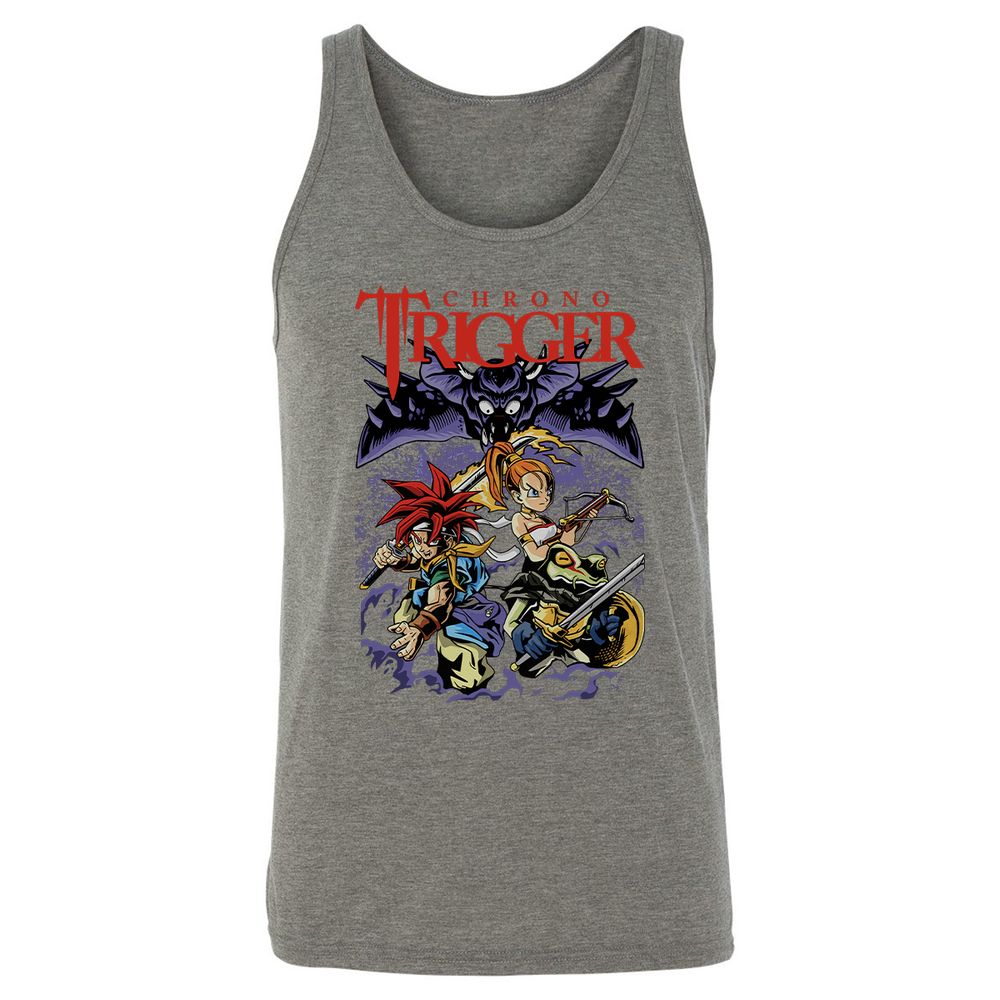 Unisex Jersey Tank - A34RR6CD - Grey Triblend - 8