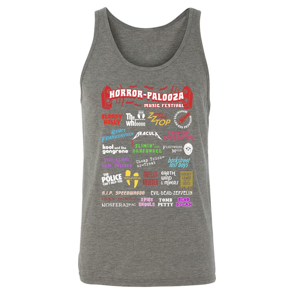 Unisex Jersey Tank - XH52UYHN - Grey Triblend - 8