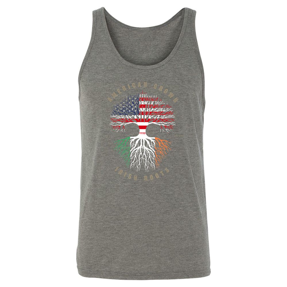 Unisex Jersey Tank - KD67VA78 - Grey Triblend - 8