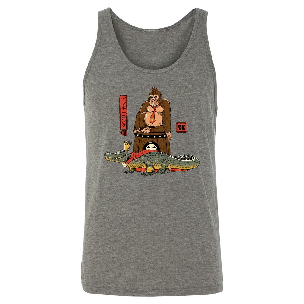 Unisex Jersey Tank - ZSMFGU35 - Grey Triblend - 8